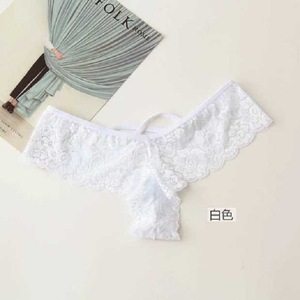 Strings sexy en dentelle pour femmes grandes tailles, exportés d'Europe et d'Amérique, pour l'exportation. Sous-vêtements féminins chauds et sexy. Vente en gros. - Product Image 4