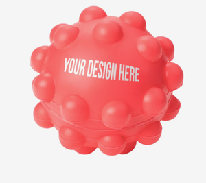 Logotipo personalizado Push Pop Bubble Pu Stress Relievers Stress Toy Stress Ball - Product Image 5