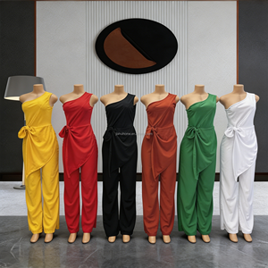 <span class=keywords><strong>Robe</strong></span> <span class=keywords><strong>longue</strong></span> col en V <span class=keywords><strong>Shein</strong></span> Pacas en gros, style minimaliste et élégant, idéale pour le travail et les vacances, respirante - Product Image 4