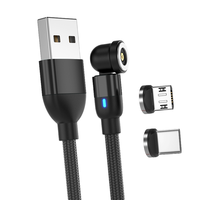 Pour ASPOR AC-27 3.1A 1M câble USB-C tressé vente chaude affichage LED de données de charge rapide pour téléphones mobiles iPhone Android Box