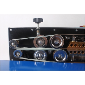 NEBR SF900 selladora de manga termorretráctil Horizontal máquina de sellado de mesa continua automática para bolsa de plástico papel de aluminio eléctrico - Product Image 6