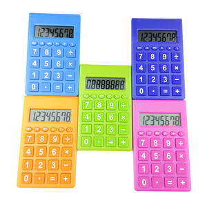 Calculatrice miniature colorée Kk-5145, 8 chiffres, alimentée par piles, cadeau pour étudiants, avec option d'impression de logo - Product Image 5