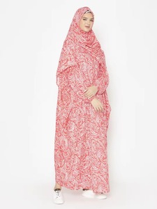 Meilleures ventes Naqab de créateur pour femmes, Burqa à manches longues, Hijab de style ethnique personnalisé, ensembles de robes musulmanes islamiques traditionnelles - Product Image 3