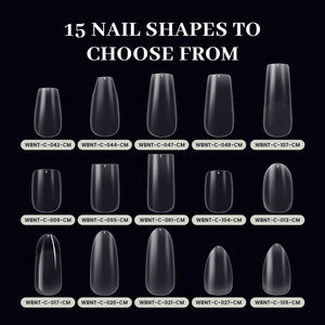 <span class=keywords><strong>Uñas</strong></span> Acrílicas de Cobertura Completa <span class=keywords><strong>Mate</strong></span>, <span class=keywords><strong>Uñas</strong></span> Artificiales Suaves para Salón, Extensión de <span class=keywords><strong>Uñas</strong></span>, 360 Piezas/Caja, Diseño 2025 - Product Image 5