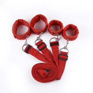Menottes pour <span class=keywords><strong>lit</strong></span> de bondage sexy fétiche fabriquées en Chine produits sexuels Bdsm - Product Image 6