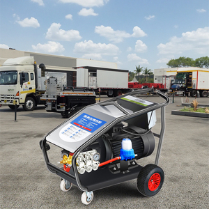 Máquina de Limpieza Automática de Alta Potencia 380V 18.5KW para Vehículos de Ingeniería Grandes, Bomba de Eliminación de Óxido 530bar Automática - Product Image 1