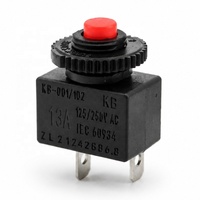 Protector de Sobrecarga Ajustable 3-16A, Interruptor de Reinicio Manual, 125/250V AC 2P para Paneles de Control Industrial