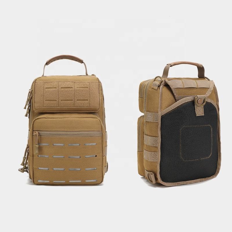 Bolso bandolera de mensajero táctico, bolso de pecho táctico Oxford, bolsa  Molle de un solo hombro, bolsas tácticas para hombres