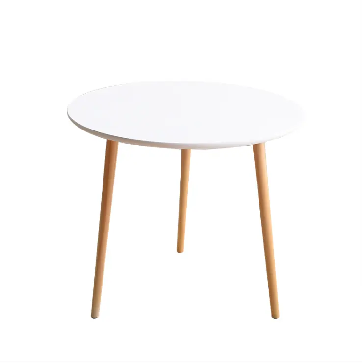 โต๊ะกาแฟไม้นอร์ดิกสร้างสรรค์,โต๊ะข้างเตียงกลมต่ำโต๊ะชาผลไม้ขนมขบเคี้ยวจานบริการถาดโต๊ะห้องนั่งเล่นโซฟาโต๊ะข้างเตียง