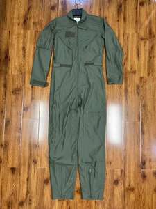 Combinaison de vol de pilote anti-feu en aramide vert olive ignifuge antistatique multi-poches combinaison de vol - Product Image 6