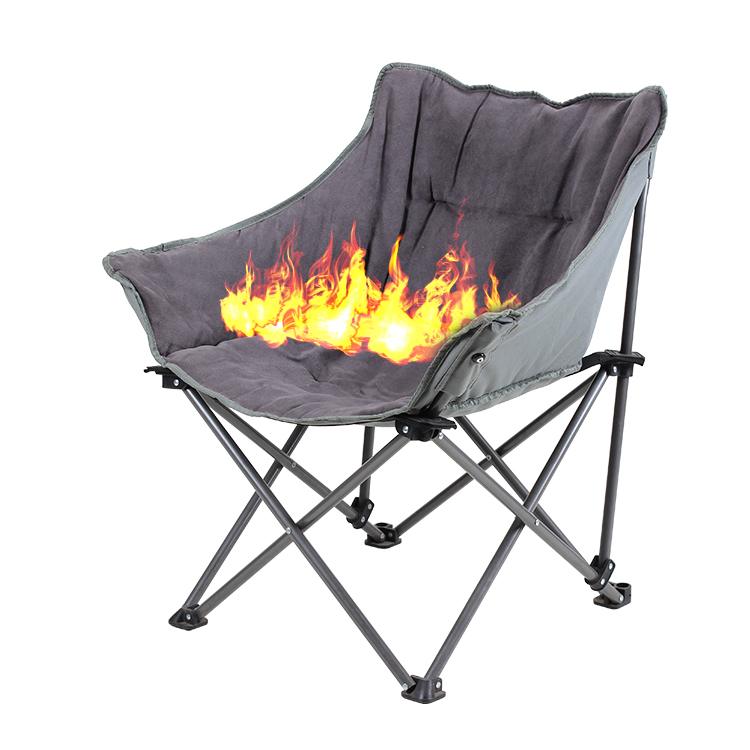 Легкий складной походный стул Tianye с подогревом и логотипом на заказ