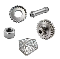 Layanan Pencetakan 3D Logam Kelas Industri dan Pemesinan CNC untuk Komponen Mesin dari Baja Tahan Karat, Paduan Aluminium, dan Baja Cetakan