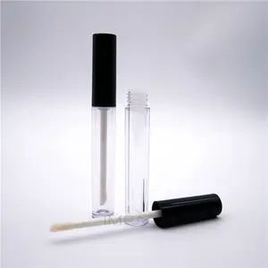 Classic Custom 3ml Clear Wand Empty Lip Gloss Containers Tube With Brush