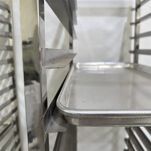 Bakkerij Rek Kar 201 304 Roestvrij Staal <span class=keywords><strong>Aluminium</strong></span> Metalen Bakplaat Rek <span class=keywords><strong>Trolley</strong></span> Voor Oven Met Aangepaste Grootte - Product Image 4