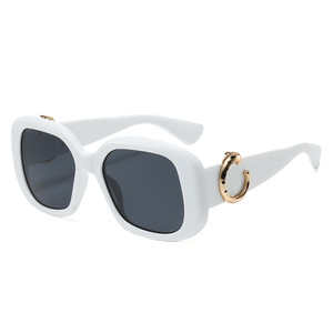 2024 Kajia Retro <b>Large</b> <b>Frame</b> Leopard Design Sunglasses European American Fashion Cross-Border New Square UV400 PC Personalized - Product Image 6