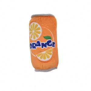 BJQ170 Jouets à mâcher pour animaux de compagnie en forme de canette de cola, personnalisés, écologiques, en peluche, multicolores, avec motif de patte - Product Image 4
