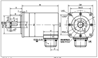 Encodeur rotatif à arbre plein incrémental LFC pour machine CNC