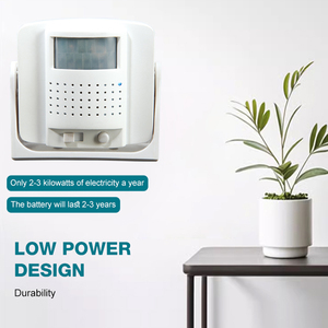 Dài Thời gian làm việc thông minh không dây chuông cửa không thấm nước 2-8m phạm vi kỹ thuật số Vòng kêu vang cảm biến chuyển động cửa chuông - Product Image 4