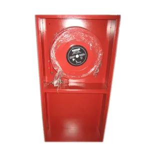 Kotak pemadam kebakaran pelindung pintu ganda, lemari selang pemadam kebakaran