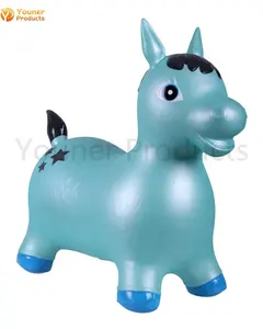 Mainan Kuda Nil Tiup Kustom untuk Hadiah, Mainan Kuda Poni Mengembang untuk Hadiah