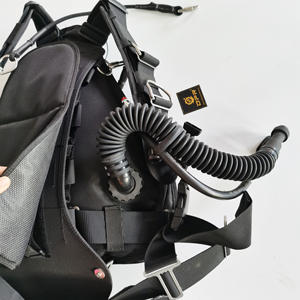 DPR Sidemount <span class=keywords><strong>Harness</strong></span> Sistem Selam Scuba, Tali Ikat Pinggang Menyelam Teknologi Hitam (Cordura) - Product Image 5