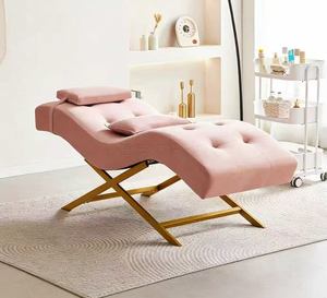 Nueva Cama de Belleza de Alta Gama en Forma de S para Pestañas, Cama Específica para Salón de Belleza, para Arte de Uñas Bordado, Lavado Facial y Limpieza de Oídos - Product Image 4