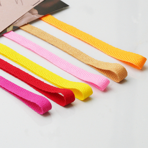 Bán buôn 1-4cm 5cm Jacquard Vải Dây đeo tùy chỉnh xương cá BĂNG BĂNG 100% chất liệu cotton - Product Image 2