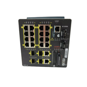 Switch Empresarial Industrial de Tres Capas IE-2000-16TC-G-E Original, 16 Puertos RJ45 de 100M, 2 Puertos Combinados SFP Gigabit - Product Image 1