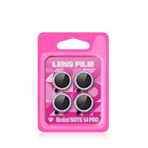 Installation facile Eagle Eye Alloy Metal Glass Diamond Camera Lens Protector pour Redmi Note 14 Pro Lens Shield pour <span class=keywords><strong>Iphone</strong></span> - Product Image 1
