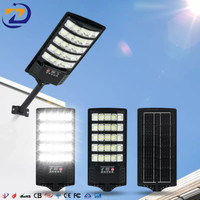 Lampadaire Solaire OEM ODM en ABS 300W, Étanche IP65, avec PIR, en Plastique, 5730 LED Haute Luminosité pour Projets Routiers et Municipaux
