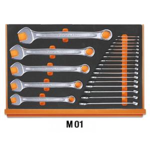 BETA - 059881019 Assortiment de 215 outils pour une utilisation universelle dans les plateaux en mousse EVA-EAN 8054809163871 INDUSTRIAL MAINTENANCE - Product Image 1