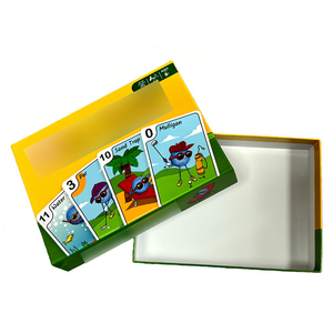 Caja de Papel para Juegos de Mesa Portátil Personalizada de Fábrica, Impresión a Todo Color, Alta Calidad, Colorida, Ecológica, Proveedor para Fiestas Familiares - Product Image 1