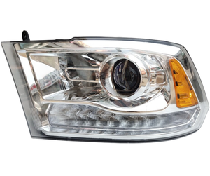 Conjunto de Faros Delanteros Remanufacturados Originales para Dodge Ram, Faros LED Izquierdos y Derechos, Faros Halógenos CH2518135 - Product Image 1