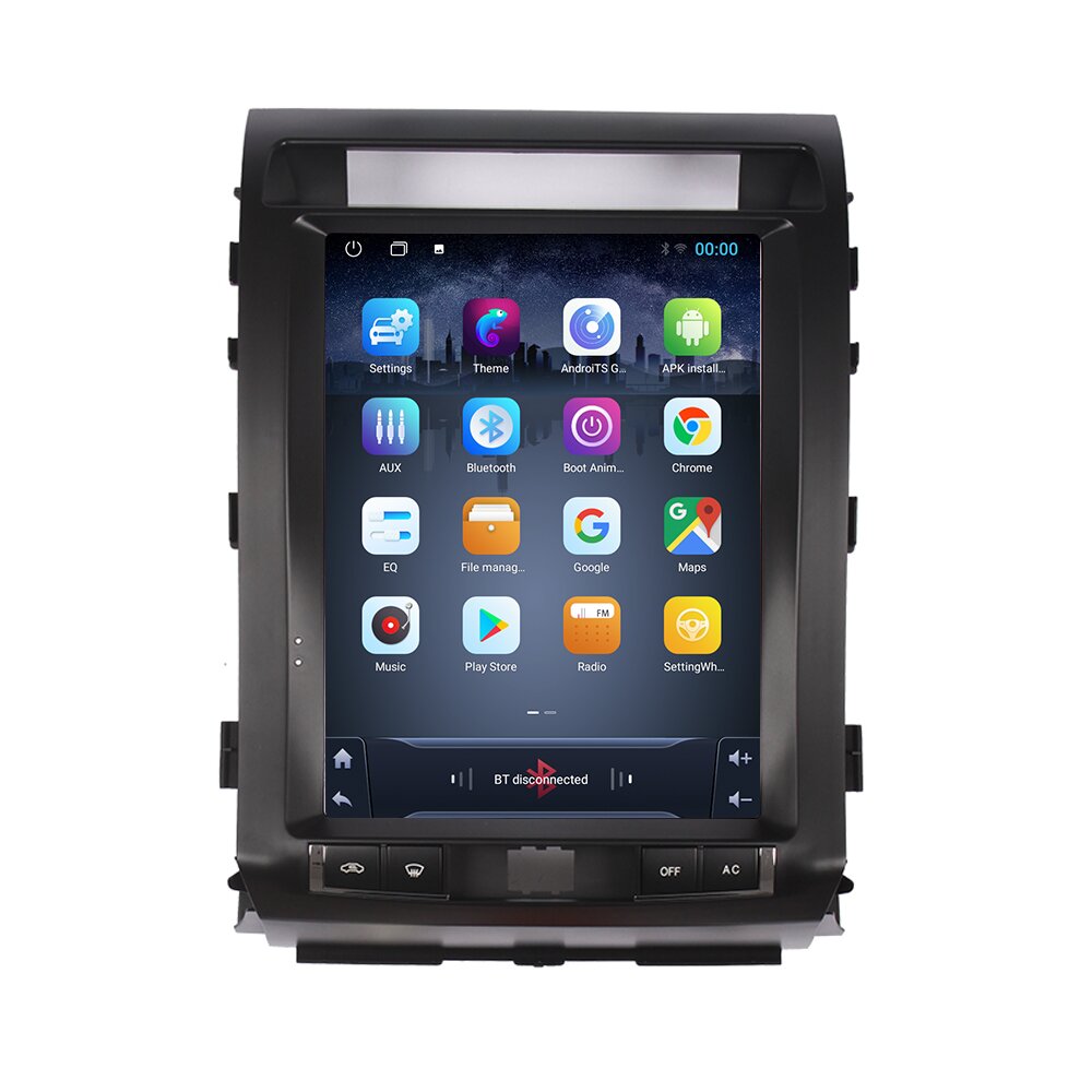 Автомагнитола для Toyota Land Cruiser 2007-2015, автомагнитола 2Din на Android, аудиосистема, DVD-плеер, навигация, GPS