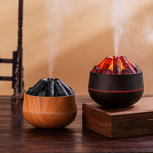 Humidificador 300ml Mini Flame Volcano Aroma Difusor Humidificador de aceite esencial para el hogar con 1 año de garantía - Product Image 3