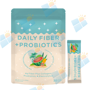 סוני תווית אישית יומי סיבים תוספת אבקה סיבים יומיים סיבים + פרוביוטיקה + אבקת חלבון עבור נשים וגברים - Product Image 1