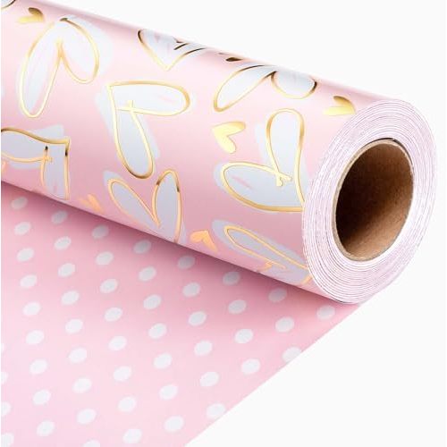 Pink Gold Heart
