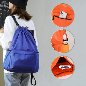Oxford Ultra-light Swimming <b>Backpack</b> Dry Wet Separation <b>Training</b> Unisex Large Capacity Outdoor Sports Drawstring Bag - Product Image 2
