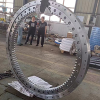 Anneau de rotation robuste à une rangée, roulement d'orientation 90T à quatre points de contact, diamètre intérieur 617 mm, joint en caoutchouc pour XE60 XE55 XE65