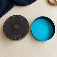 Boîte Cadeau Ronde Rigide en Carton de Luxe en Gros avec Logo Personnalisé pour Emballage de Chocolats et de Bonbons