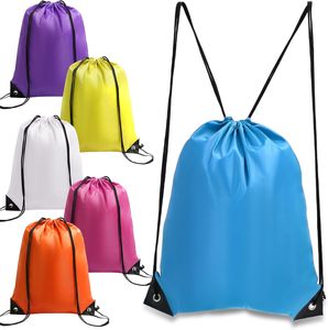 Promotional Travel Sports Drawstring Bags Colorful Hot-Selling Personalized Drawstring Backpacks