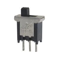 Professional Accessory Supplier TSS11EGPC TSS Slide Switch On-Off-On SPDT Through Hole TSS11-EGPC PC Pin Standard Actuator