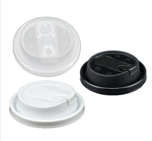 Hot bán thẳng uống Bìa phẳng mái vòm có nắp đậy ly nhựa cup nắp cho 12 14 16 20 24 oz cốc nhựa - Product Image 2