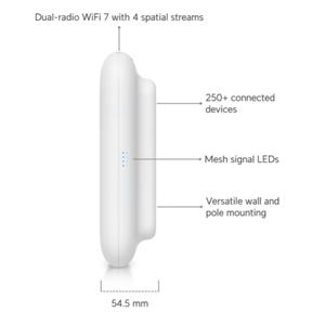 <span class=keywords><strong>Point</strong></span> d'accès Wi-Fi 7 tout temps U7-Outdoor d'origine, avec 4 flux spatiaux, points d'accès Wi-Fi double bande U7-Outdoor - Product Image 6