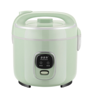 Autocuiseur Électrique Automatique 4L avec Revêtement Antiadhésif, Fonction Vapeur, Arrêt Automatique et Protection Anti-Ébullition à Sec pour Maison et Camping-Car
