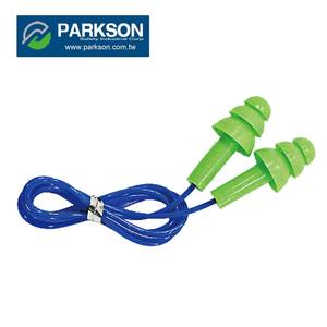 Bouchons d'oreilles en silicone à 3 couches Premium Taiwan EP-06C, excellente étanchéité, réutilisables, réduction du bruit, protection auditive, certifiés ANSI/CE SNR - Product Image 1