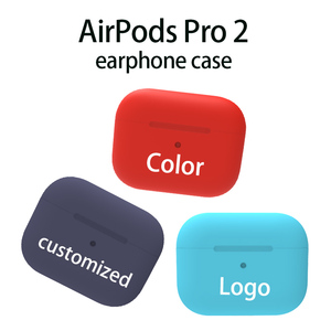 Commercio all'ingrosso personalizza Logo <span class=keywords><strong>bluetooth</strong></span> airpods auricolari <span class=keywords><strong>bluetooth</strong></span> cover airpod custodie di lusso per airpods pro 2 - Product Image 2