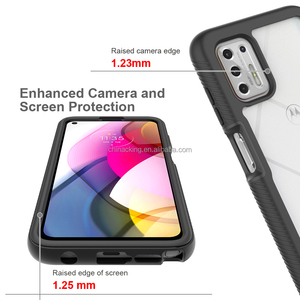 Funda híbrida resistente 2 en 1 de PC + TPU a prueba de golpes para <span class=keywords><strong>Motorola</strong></span> Moto G <span class=keywords><strong>Stylus</strong></span> <span class=keywords><strong>2021</strong></span> G60 G30 G20 G10 G10 Power - Product Image 6