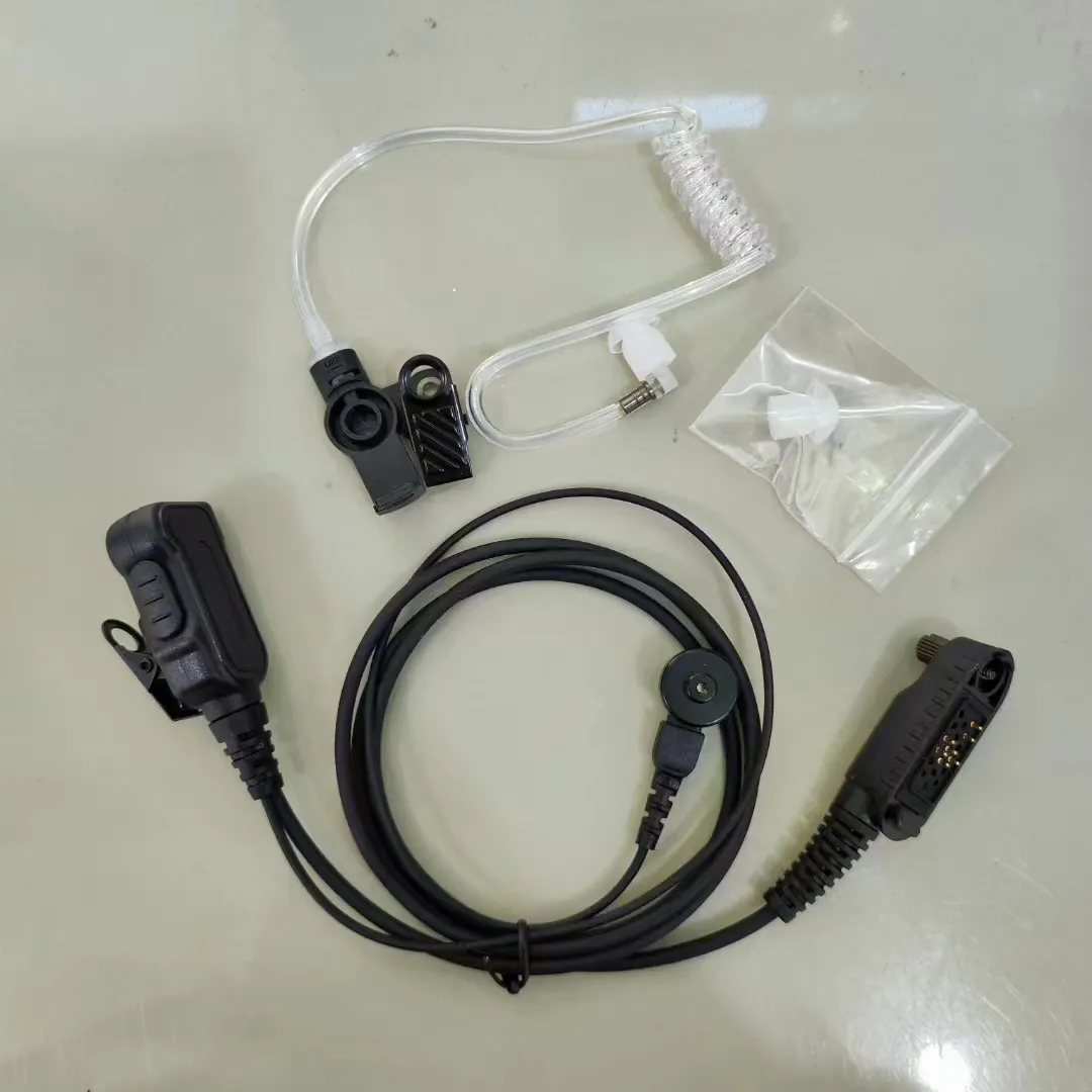 Acoustic Tube two way radio Earpiece Earphone MIC Headset for Samhoo SPH6035 SPH6000 DMR two way radio