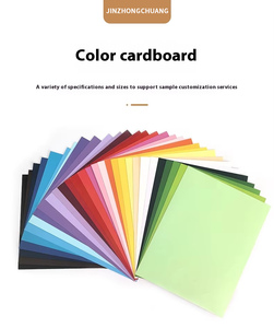 250g hỗn hợp màu 30 Giấy Hạc Origami 216x279 trẻ em vẽ tay cắt hai mặt bìa cứng 30 màu cắt giấy - Product Image 4